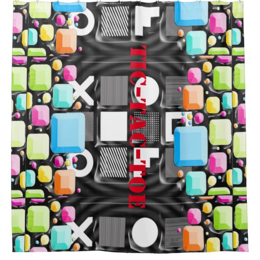 Pop Art. 2020 Duschvorhang (Vorderseite)