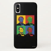 Pop Art Abraham Lincoln Case-Mate iPhone Hülle (Rückseite)