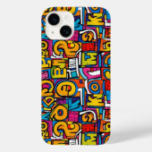 Pop Art abstrakt geometrisches Muster 28 - iPhone Case-Mate iPhone Hülle (Rückseite)