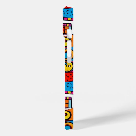 Pop Art abstrakt geometrisches Muster 28 - iPhone  Case-Mate iPhone Hülle (Rückseite / Links)