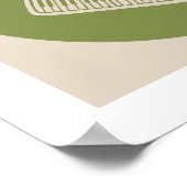 Pop Art Accordion Poster (Ecke)