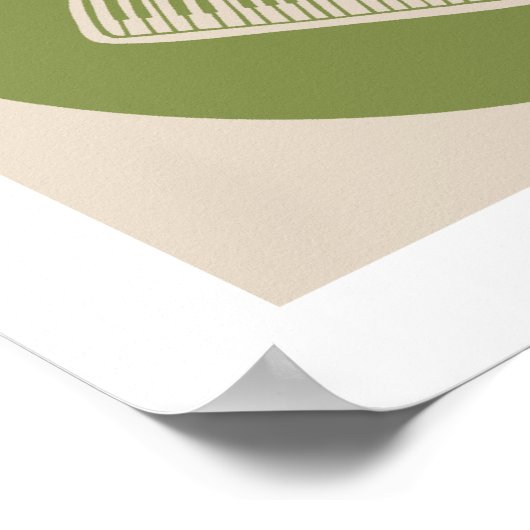 Pop Art Accordion Poster (Ecke)