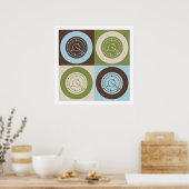 Pop Art Air Traffic Kontrolle Poster (Küche)