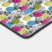 Pop Art Ananas und Palmen Blätter Schreibtischunterlage (Ecke)