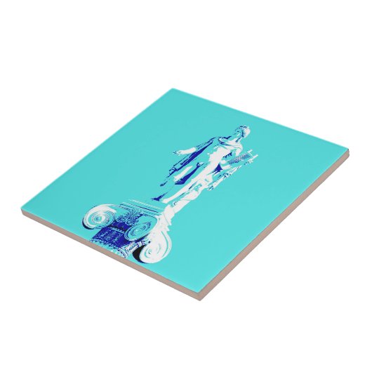 Pop Art Ancient Sculpture Keramik Tile Fliese (Seite)