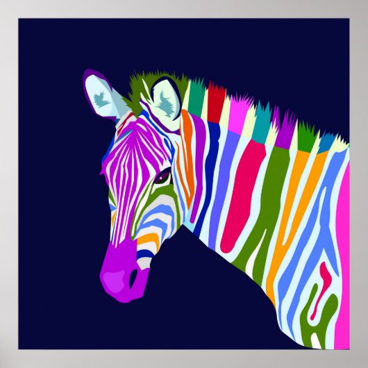 Pop Art Animal Poster (Vorne)