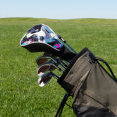 Pop Art Anime Border Collie Dog 004 - Victoria Sas Golf Headcover (In SItu)