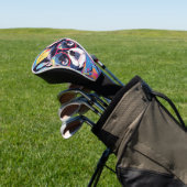 Pop Art Anime Boston Terrier Dog 004 - Victoria Sa Golf Headcover (In SItu)