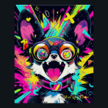 Pop Art Anime Chihuahua Dog 001 - Victoria Sasuke Poster<br><div class="desc">[ Ultrahochqualitative Kunstgemälde ] ● Acryl auf Papier ● 8.000~10.000 Pixel ● 500dpi 【Victoria Sasuke 【Illustrator,  die japanische Animes und Kawaii Hunde Lieben. Sie zeichne fröhliche und ausdrucksvolle Hunde in einem bunten und POP Stil. Diese Gemälde werden Ihren Alltag ankurbeln.</div>