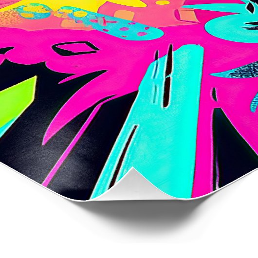 Pop Art Anime Chihuahua Dog 001 - Victoria Sasuke Poster (Ecke)