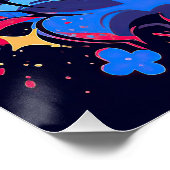 Pop Art Anime French Bulldog 2001 - Victoria Sasuk Poster (Ecke)