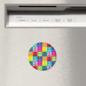 Pop-Art-Anker Magnet (In Situ (Geschirrspüler))