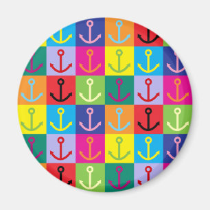 Pop-Art-Anker Magnet