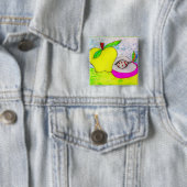Pop Art Apples Button (Beispiel)