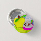 Pop Art Apples Button (Vorne & Hinten)