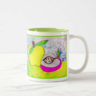 Pop Art Apples Getränke Tasse
