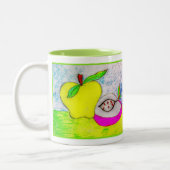 Pop Art Apples Getränke Tasse (Links)