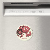 Pop Art Apples Magnet (In Situ (Geschirrspüler))