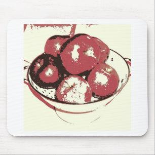 Pop Art Apples Mousepad