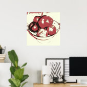 Pop Art Apples Poster (Heimbüro)