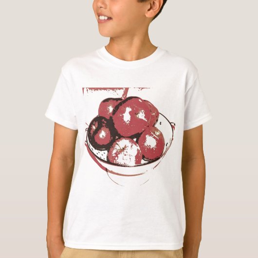 Pop Art Apples T-Shirt (Vorderseite)