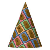 Pop Art Art Potato Partyhütchen (Links)