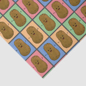 Pop Art Art Potato Seidenpapier (Ausschnitt)