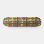 Pop Art Art Potato Skateboard (Horizontal)