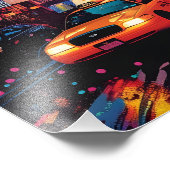 Pop Art: Atardecer en la Ciudad Fotodruck (Ecke)