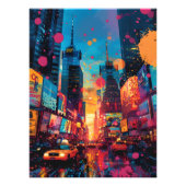 Pop Art: Atardecer en la Ciudad Fotodruck (Vorne)