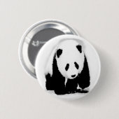 Pop Art Baby Panda Button (Vorne & Hinten)