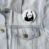 Pop Art Baby Panda Button (Beispiel)