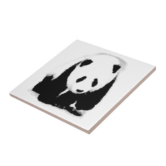 Pop Art Baby Panda Fliese (Seite)