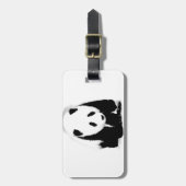 Pop Art Baby Panda Gepäckanhänger (Vorderseite vertikal)