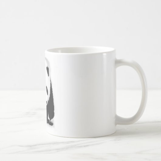 Pop Art Baby Panda Kaffeetasse (Rechts)