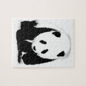 Pop Art Baby Panda Puzzle (Horizontal)