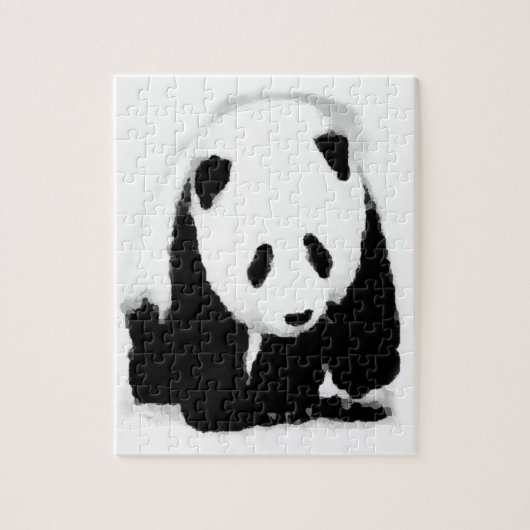 Pop Art Baby Panda Puzzle (Vertikal)
