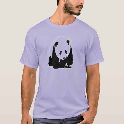 Pop Art Baby Panda T-Shirt (Vorderseite)