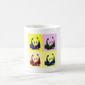 Pop Art Baby Pandas Kaffeetasse (Mittel)