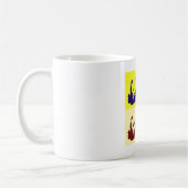 Pop Art Baby Pandas Kaffeetasse (Links)