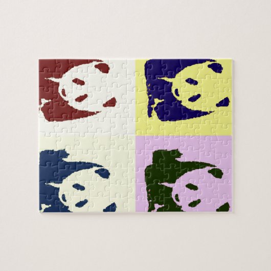 Pop Art Baby Pandas Puzzle (Horizontal)