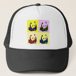 Pop Art Baby Pandas Truckerkappe