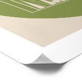 Pop Art Backgammon Poster (Ecke)