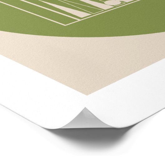 Pop Art Backgammon Poster (Ecke)