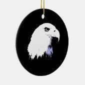 Pop Art Bald Eagle Keramikornament (Rechts)