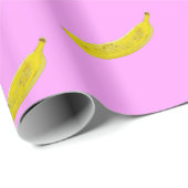 Pop Art Banana Geschenkpapier (Rolleneckpunkt)