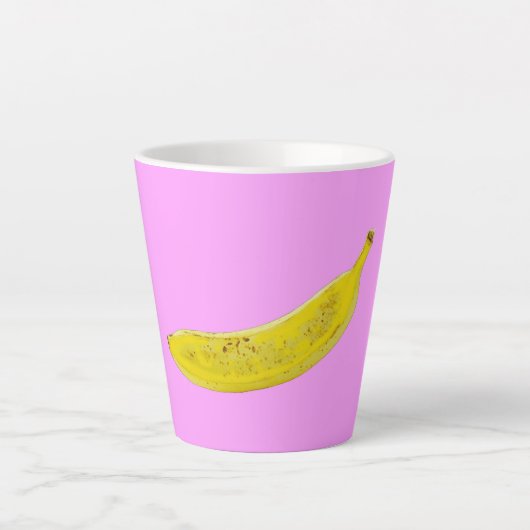 Pop Art Banana Milchtasse (Vorderseite)