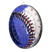 Pop Art Baseball Dartscheibe (Vorderseite rechts)
