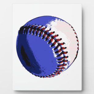 Pop Art Baseball Fotoplatte