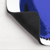 Pop Art Baseball Mousepad (Ecke)